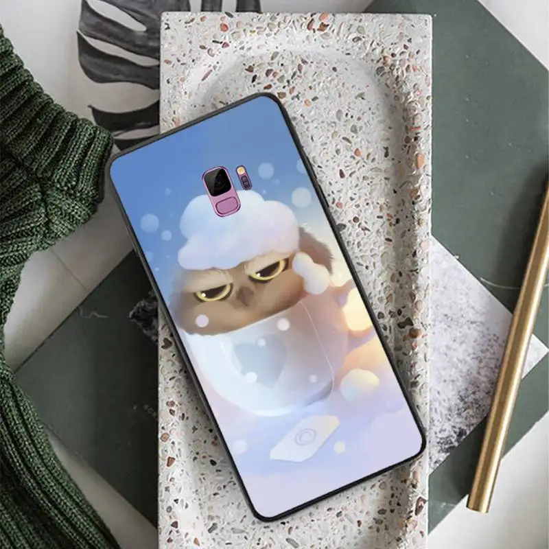 

Animal Night Owl Lovely Phone Case For Samsung Galaxy J2 J4 J5 J6 J7 J8 2016 2017 2018 Prime Pro plus Neo duo