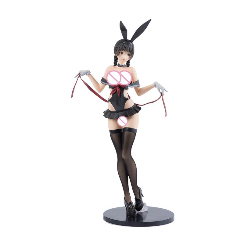 

43 см аниме сексуальные девушки момомоко Узуки Банни девушка ПВХ экшн-фигурка взрослая Коллекционная модель кукла игрушка подарок