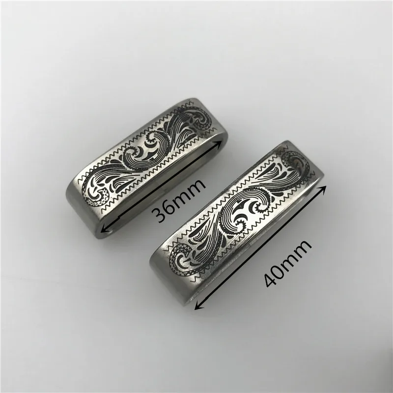 1/2 шт. винтажная пряжка для ремня из нержавеющей стали 35 40 мм|Пряжки и крючки| |