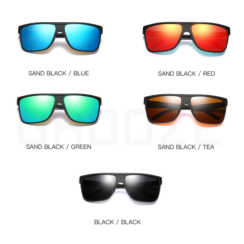 GAOOZE поляризованные солнцезащитные очки для мужчин антибликовые квадратные