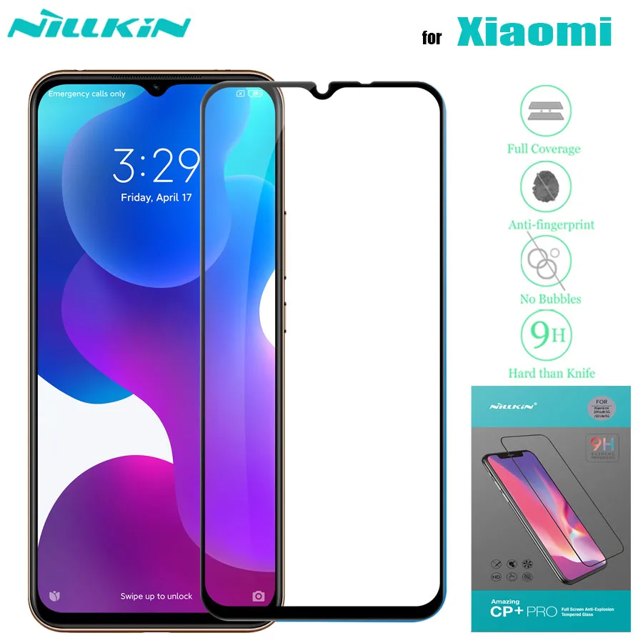 Высокопрочное Сменное стекло от Nillkin для Xiaomi Mi 10T 10 Lite 9 9T Pro 5G POCO X3 NFC M3 F2 Защитная