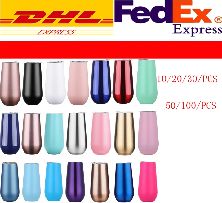 Оптовая продажа 6 унций бокалы для вина кружка бокал с крышками бутылка