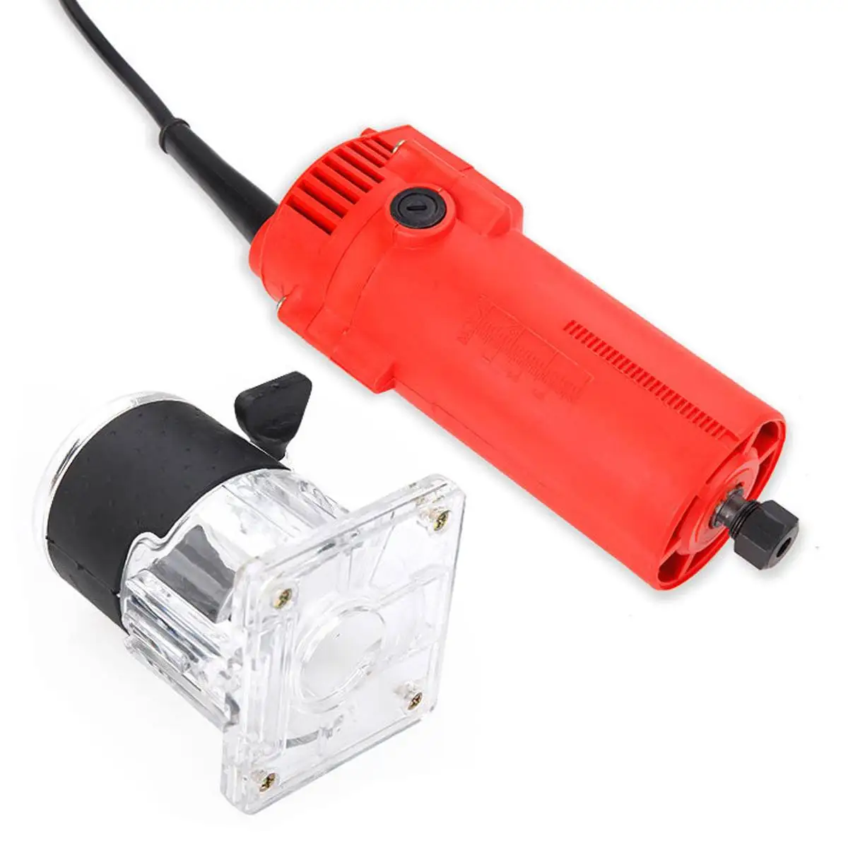 

33000RPM 2300W Woodworking Electric Trimmer Wood Milling Engraving Slotting Trimming Machine Hand Carving Machine Wood Router To