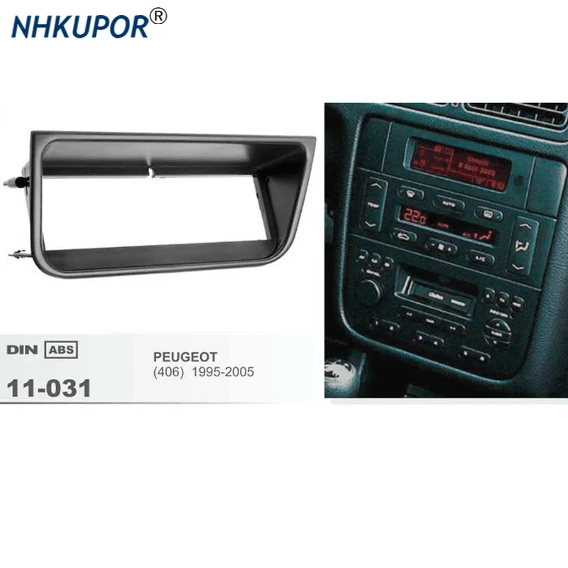 Автомобильный радиоприемник 11-031 стереопанель для Peugeot(406) 1995-2005 комплект