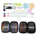 100 шт., Алюминиевые крючки для вязания