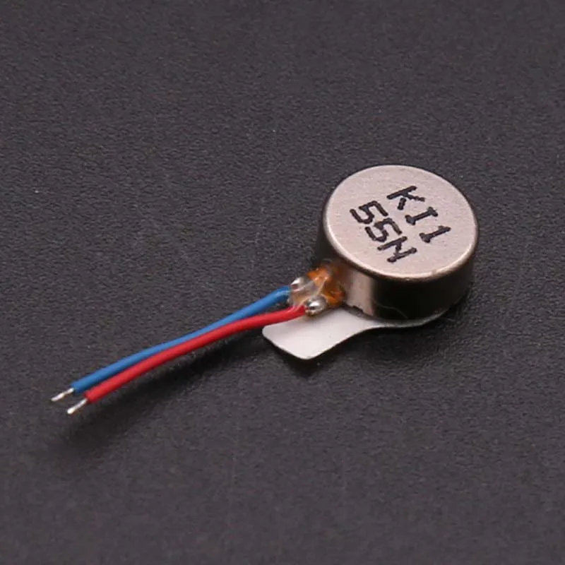

0834 DC 3-5V Phone Coin Flat Vibrating Vibration Vibration Motor MINI Micro Motor 8*3.4mm For Phone Coin Massager Moteur