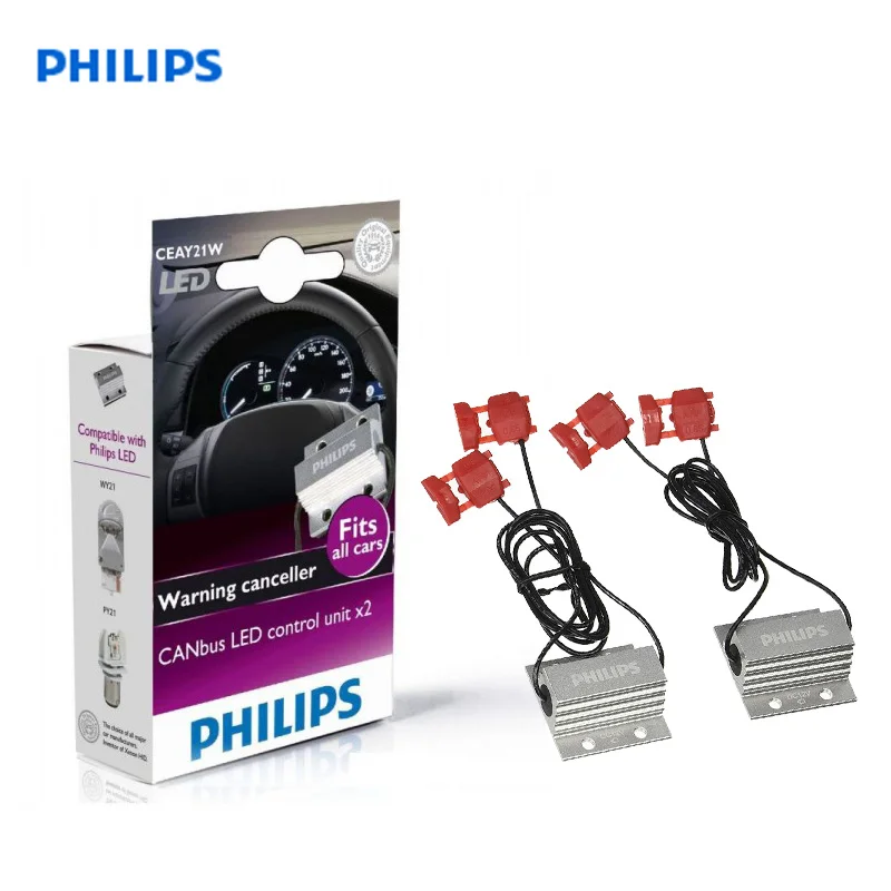 Philips CEA 5W T10 W5W светодиодный Предупреждение ющий CAN шина с компенсатором помех блок