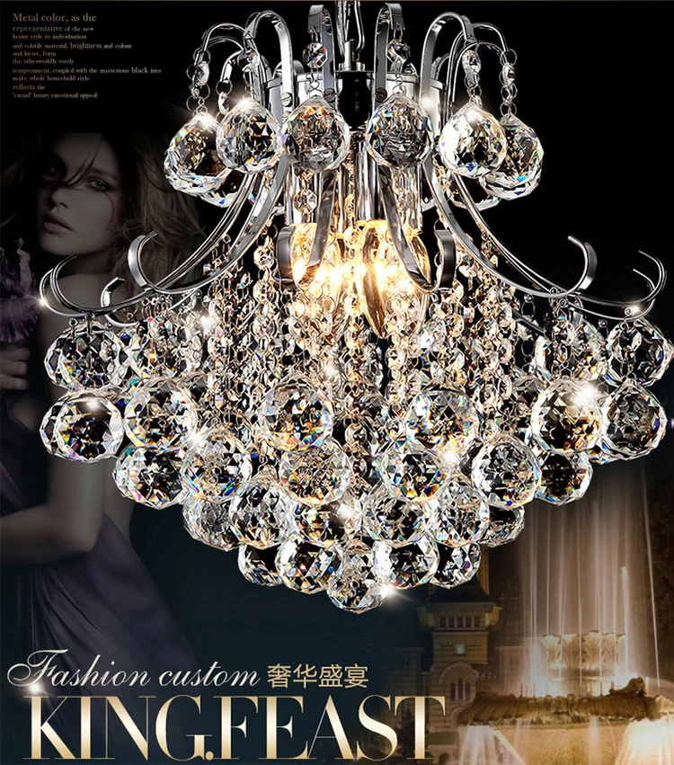 Ganeed хрустальная люстра для гостиной лампы люстры хрустальные светильники