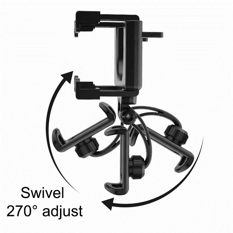 Syrinx Car Rearview Mirror Phone Holder Mount Stand for IPhone XS X Xr Xiaomi Samsung Adjustable Smartphone Bracket Cell Support