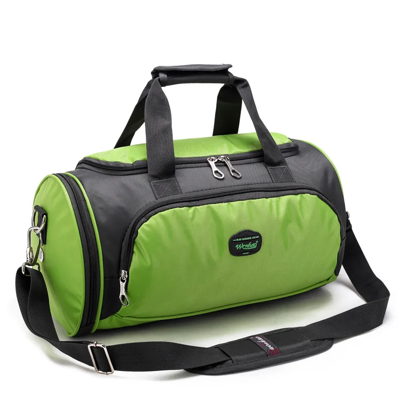 Женская дорожная сумка через плечо водонепроницаемая Мужская одежда сумки 2 в 1