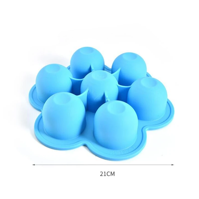 Многофункциональные формы для укусов яиц безопасный силиконовый контейнер