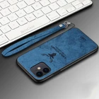 Рождественский тканевый чехол для телефона с оленем для Huawei P40 P30 Pro P20 Lite P30 P10 Mate 9 10 20 3 40 Pro модный армейский ударопрочный чехол из ТПУ
