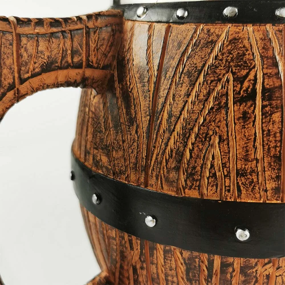 Кружка для пива в стиле дуба 450 мл | Дом и сад