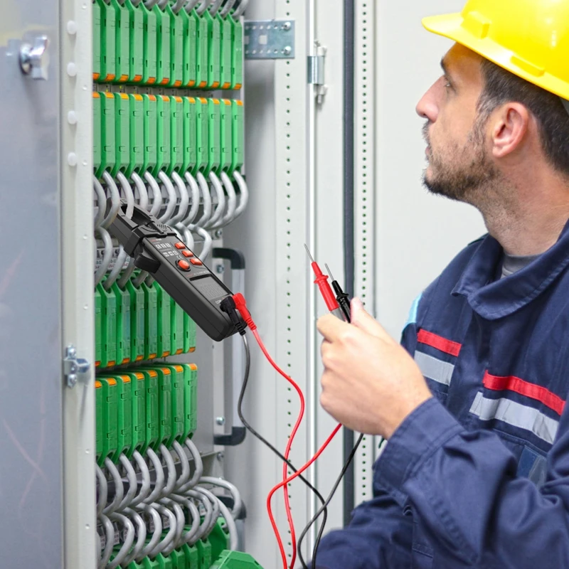 Цифровой зажим Измеритель постоянного/переменного тока LOMVUM для измерения