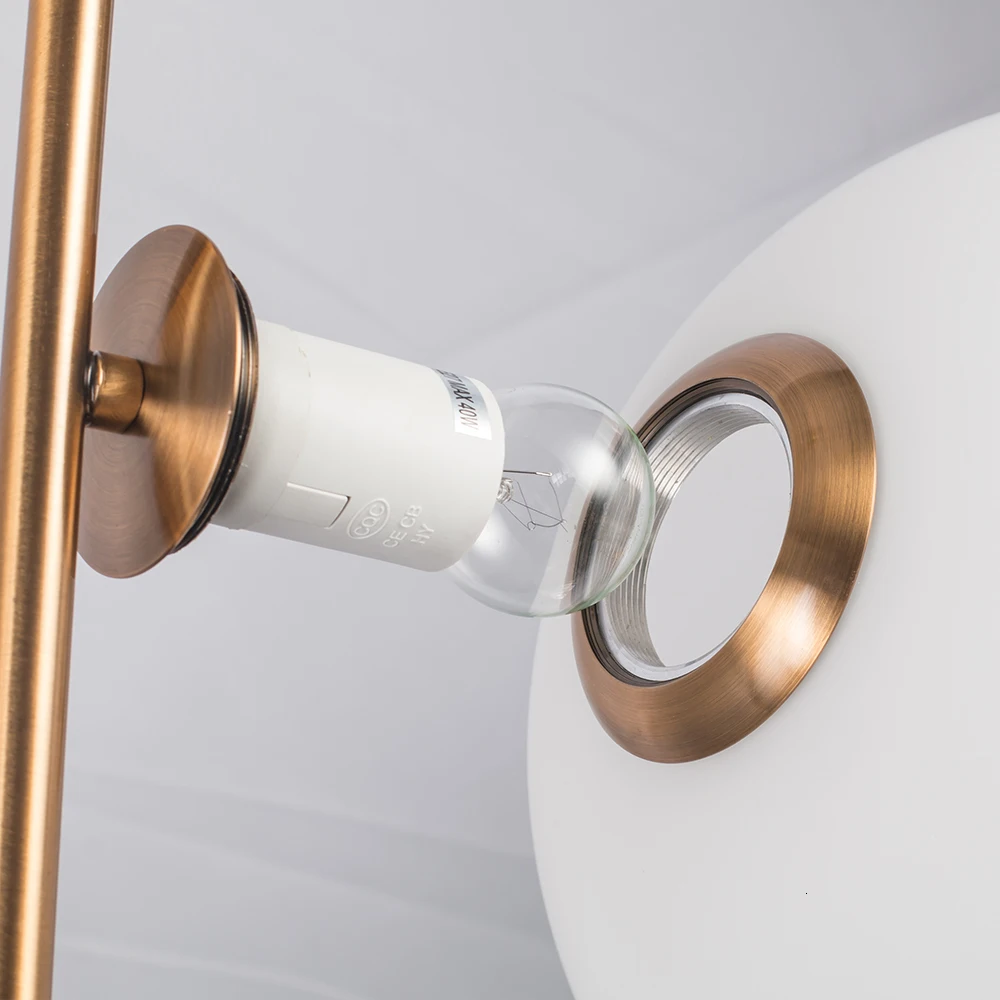 Белая люстра для столовой Светодиодная потолочная современная стеклянная