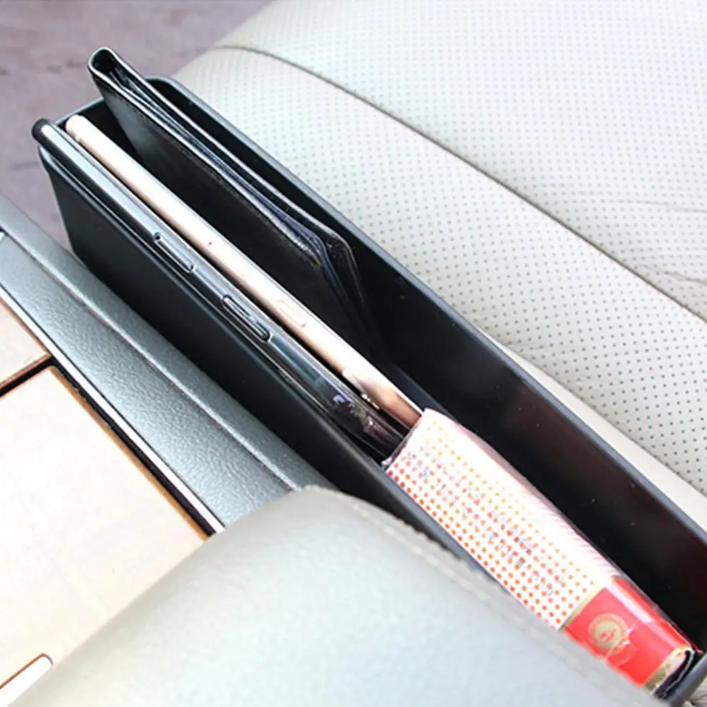 

2 PCS Multifunctional Car Organizer Storage Box Car Seat Slot Storage Box