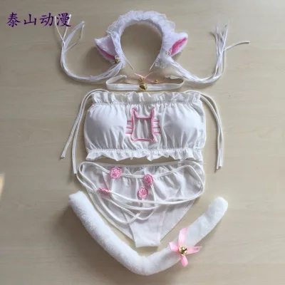 Комплект нижнего белья с аниме мультяшным изображением водного кота нижнее