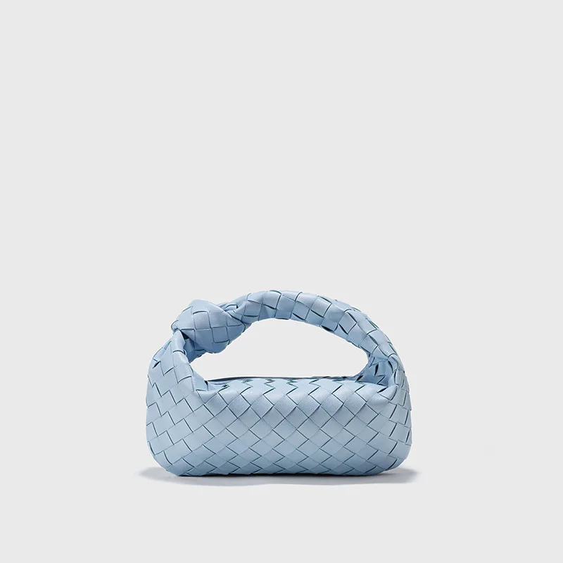 

HPE Luxury Hand Woven Women Bags Fashion Simple Wild Shoulder Bag 2021 New Portable Soft Leather Dumpling Bag Handbag