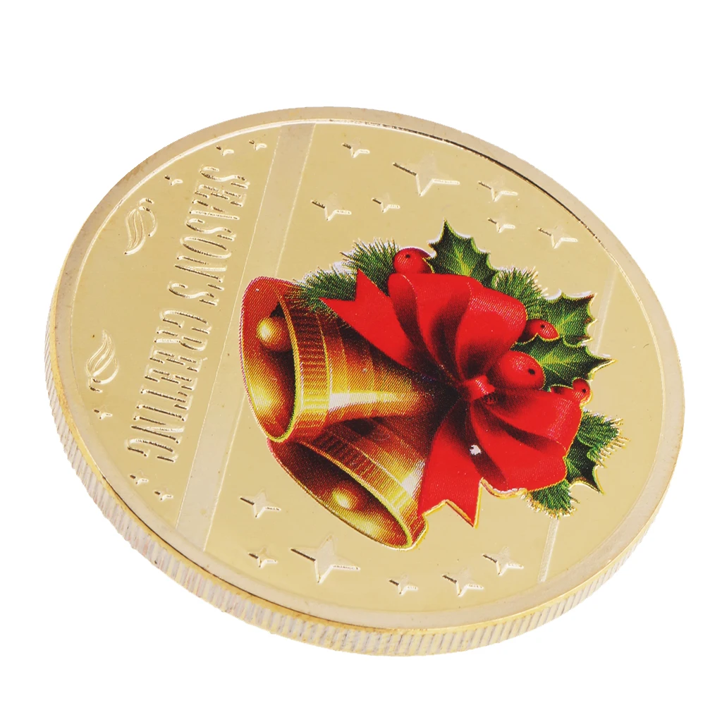 

Рождественская Монета на удачу, Антилопа, памятная монета, монета, игрушка, жетон, Арт