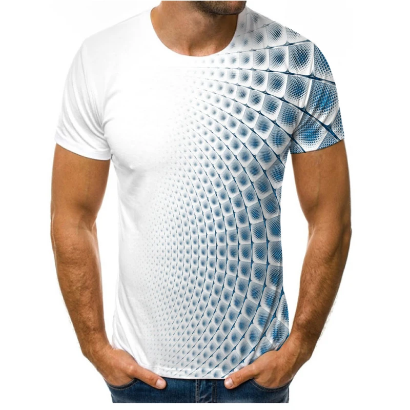 

Универсальная футболка с 3D-принтом для мужчин и женщин, Красная футболка super fire, Повседневная психоделическая цветная летняя свободная футб...