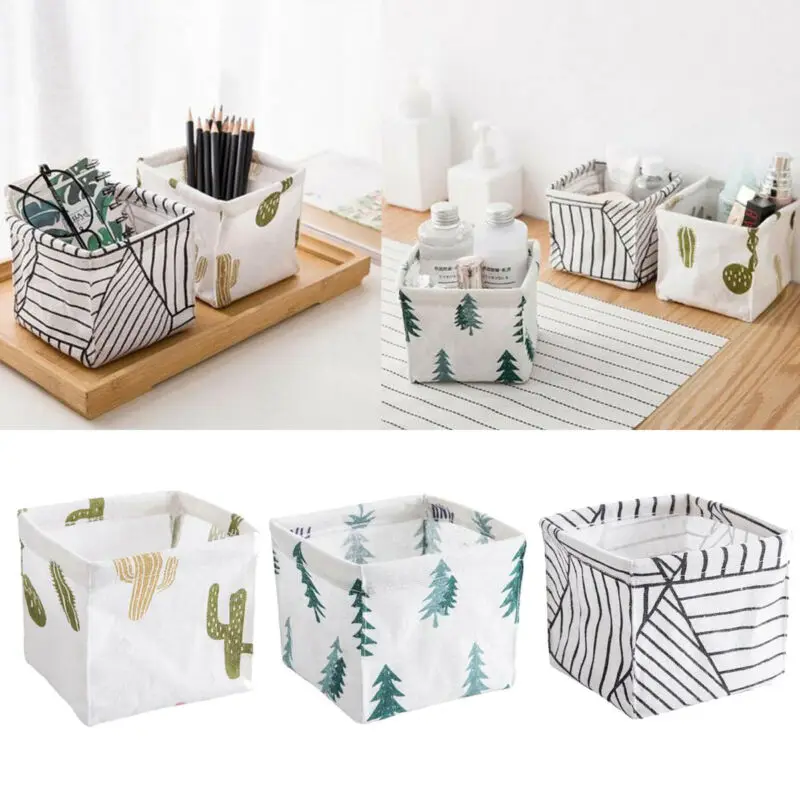 Складной хранения различных вещей Коробки держатель дома сумка коробка для