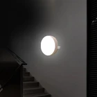 Домашний Интеллектуальный светодиодный датчик движения ночник USB Перезаряжаемый настенный светильник для спальни лестницы интеллектуальный датчик света тела лампа