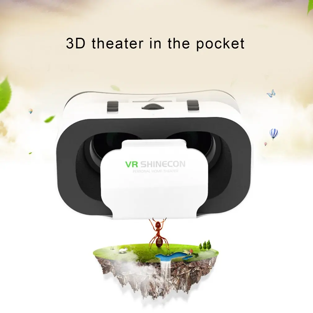 Хит продаж 2019 3d-очки виртуальной реальности Шлем Google Cardboard для смартфонов iPhone Samsung