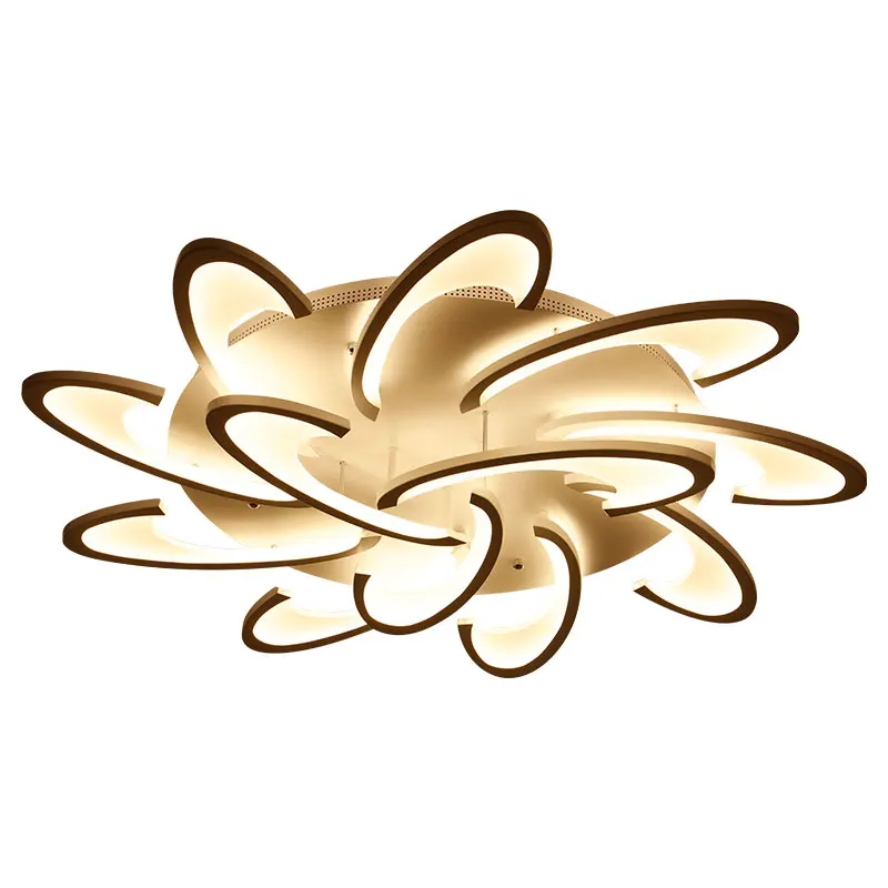 

New Arrival LED Ceiling Chandelier For Living Study Room Bedroom Rectangle Modern Led Ceiling Chandelier Lamp Fixture