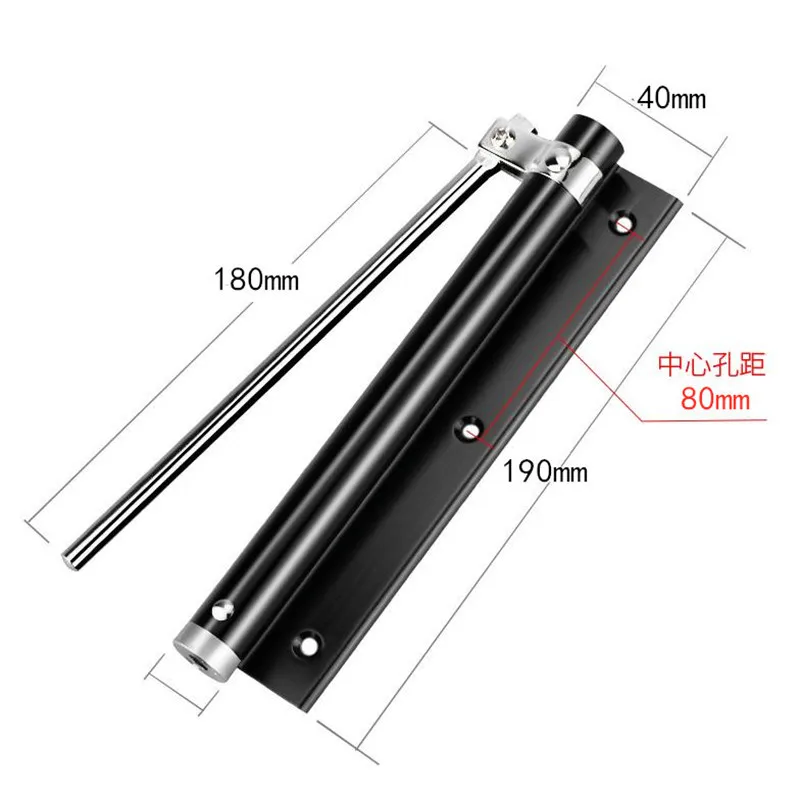 Регулируемая дверная автоматическая защелка пружинный шарнир из нержавеющей
