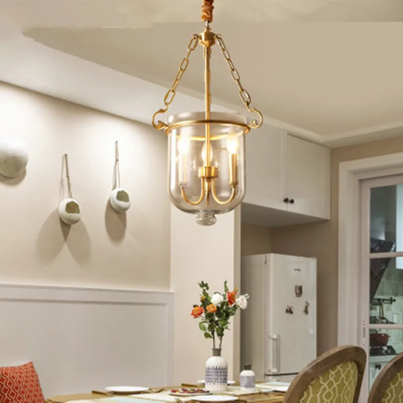 Американские медные люстры с полным покрытием роскошные современные для