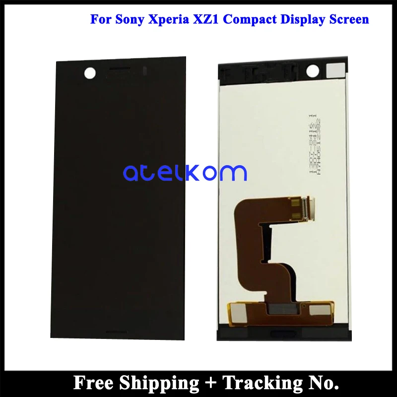 Оригинальный ЖК дисплей для Sony Xperia XZ1 Compact XA1 MINI экран с сенсорным дигитайзером в