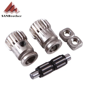 Комплект для экструдера Drivegear, экструдер с двойным приводом, клонированный, Btech, обновление экструдера для Prusa i3, 3d передаточный механизм принтера, мини-экструдер Bowden