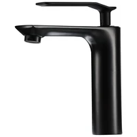 refined copper bathroom sink mixe black paint baking faucet single handle wash basin hot and cold water tap torneira banheiro