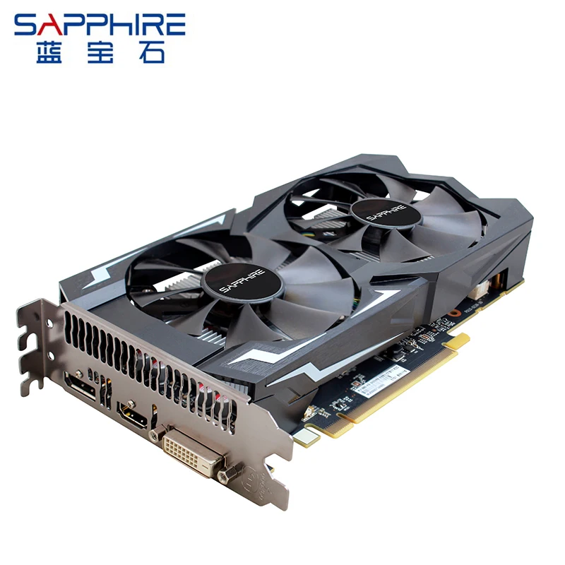 Видеокарта SAPPHIRE AMD Radeon RX 560 4 Гб бит GDDR5 PCI Desktop RX560D игровая видеокарта для ПК б/у