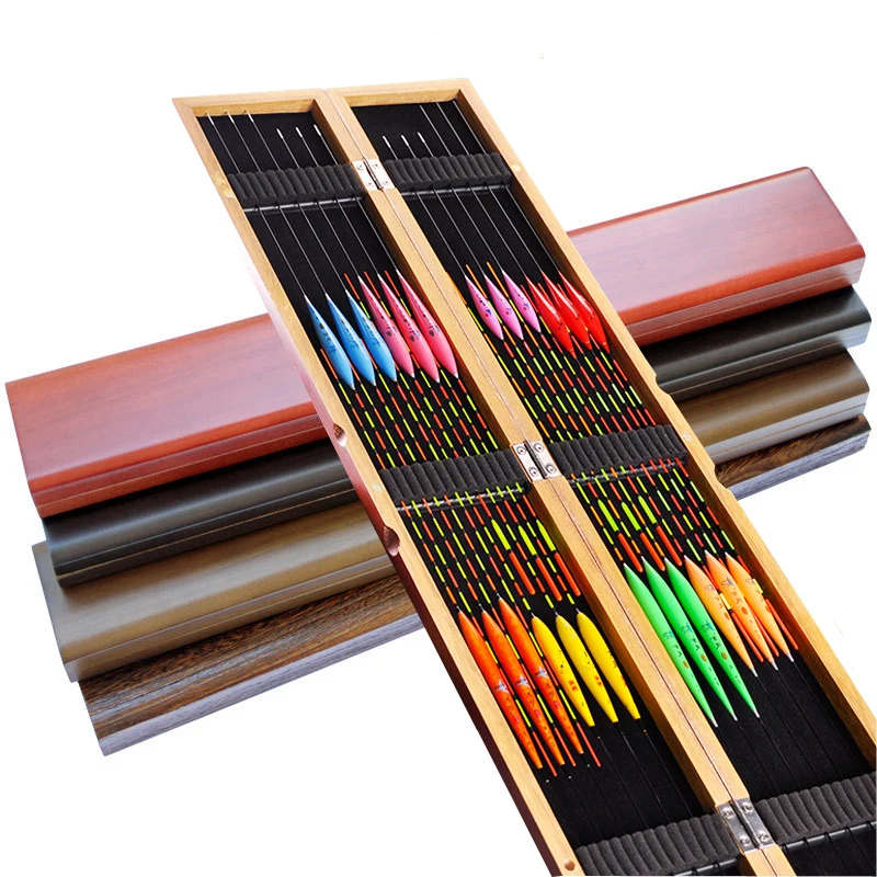 1 шт. Деревянный Поплавок для рыбалки поплавок буй чехол хранения искусственных