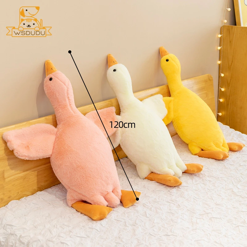 Большая подушка 120 см мягкая в виде утки куклы-животные Симпатичная плюшевая