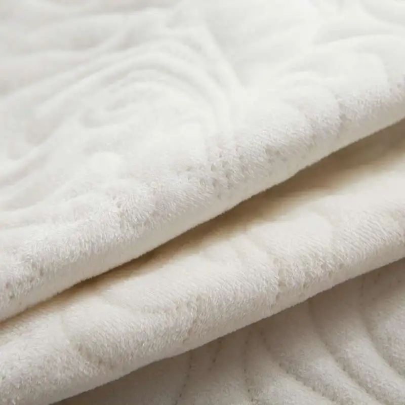 Кристальный ворс + шлифовальный стеганый теплый односторонний амфибия покрывало
