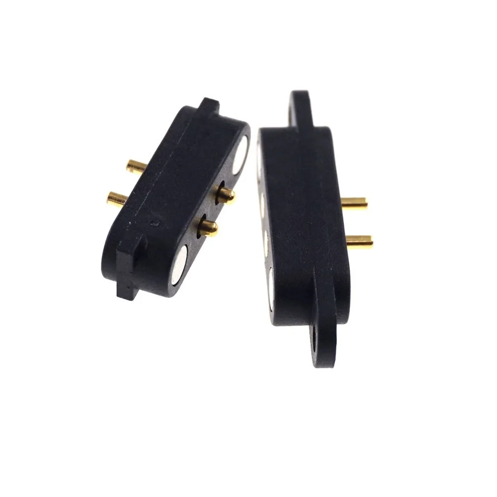 Подпружиненный штыревой разъем 2 пары штырька магнитный штырь 8 мм прямое