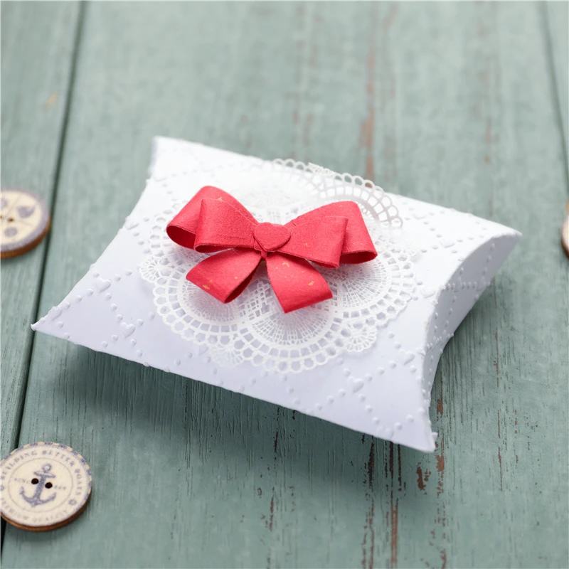 InLoveArts 3D Лук рамка металлические штампы трафареты для DIY Скрапбукинг