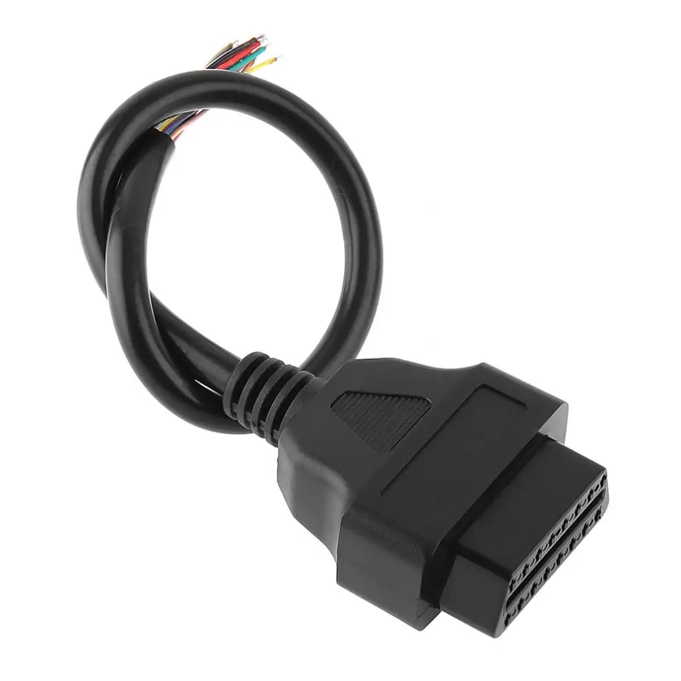 OBD II OBD2 16 контактный разъем для подключения линии открытия авто диагностический