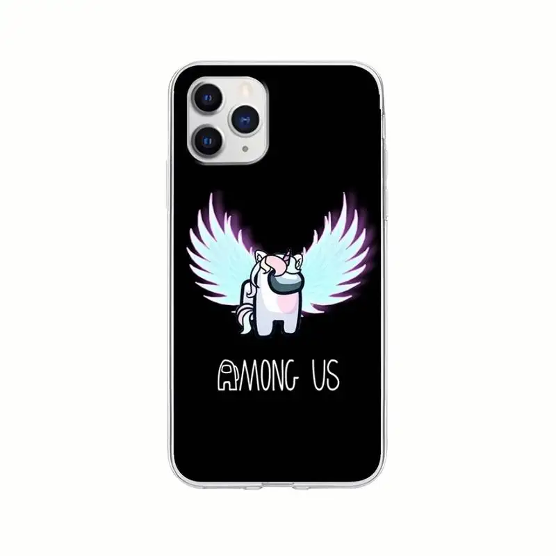 

Among Us Hot Game Transparent Cell Phone Cover For Samsung Galaxy A21S A71 S8 S9 S10 Plus Lite S20 Note 20 Ultra Clear Case