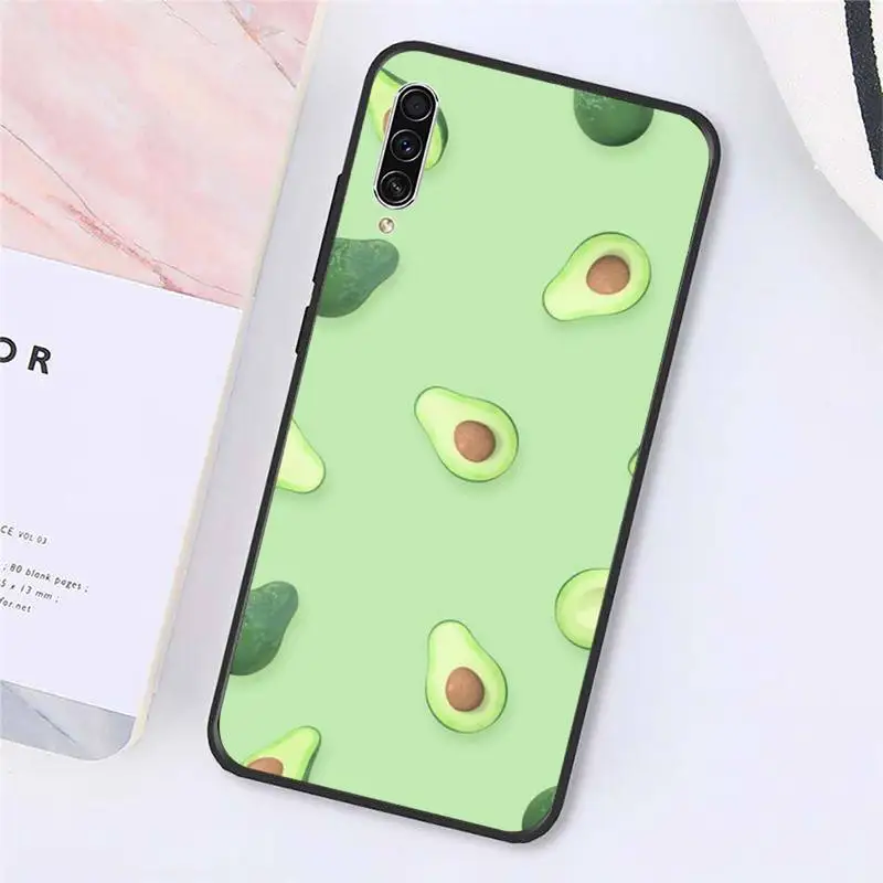 

Fruit avocado pattern Phone Case For Samsung galaxy A S note 10 7 8 9 20 30 31 40 50 51 70 71 21 s ultra plus