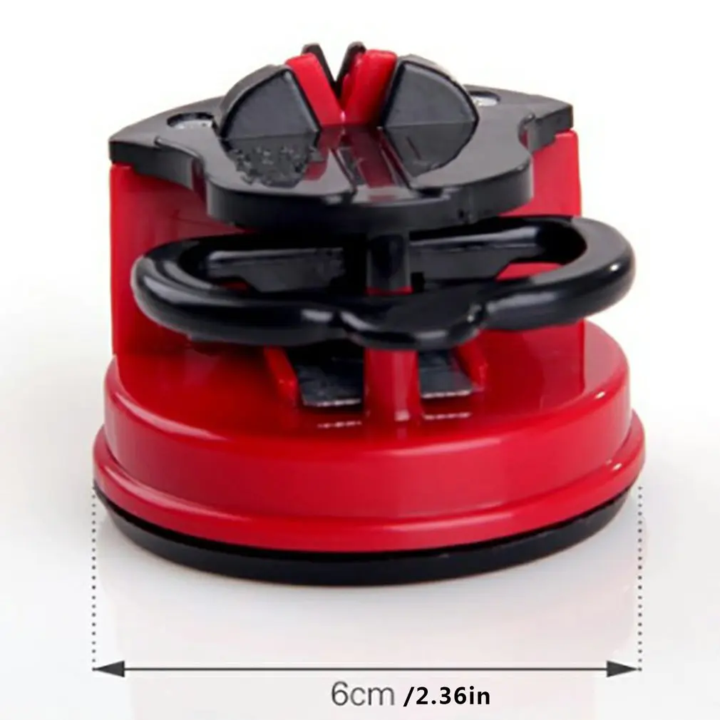 

Household Kitchen Fine Iron Sharpener Grinding Kitchen Tools Vacuum Suction Cups Whetstone Anti-slip Tool