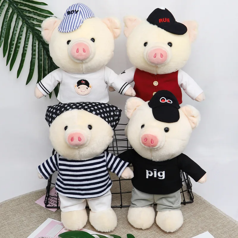 2020 новая плюшевая кукла поросенок игрушка бутик подарок на день рождения|Мягкие