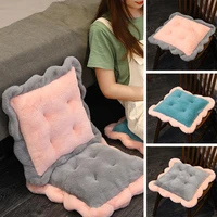 grey velvet pillows kawaii pink chair seat back cushions luxury home decor office floor thick cushion girl present kid toy