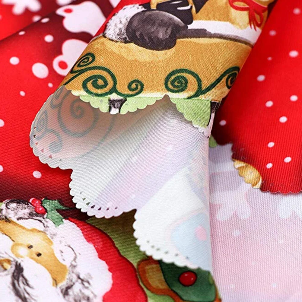 Красная Мягкая тканевая Рождественская декоративная Скатерть прямоугольная