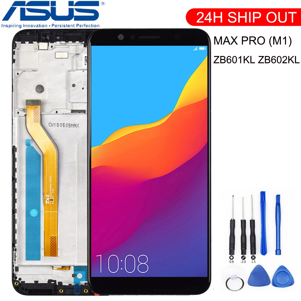 ЖК дисплей для ASUS ZenFone Max Pro M1 (ZB601KL ZB602KL) + сенсорная панель|Экраны мобильных