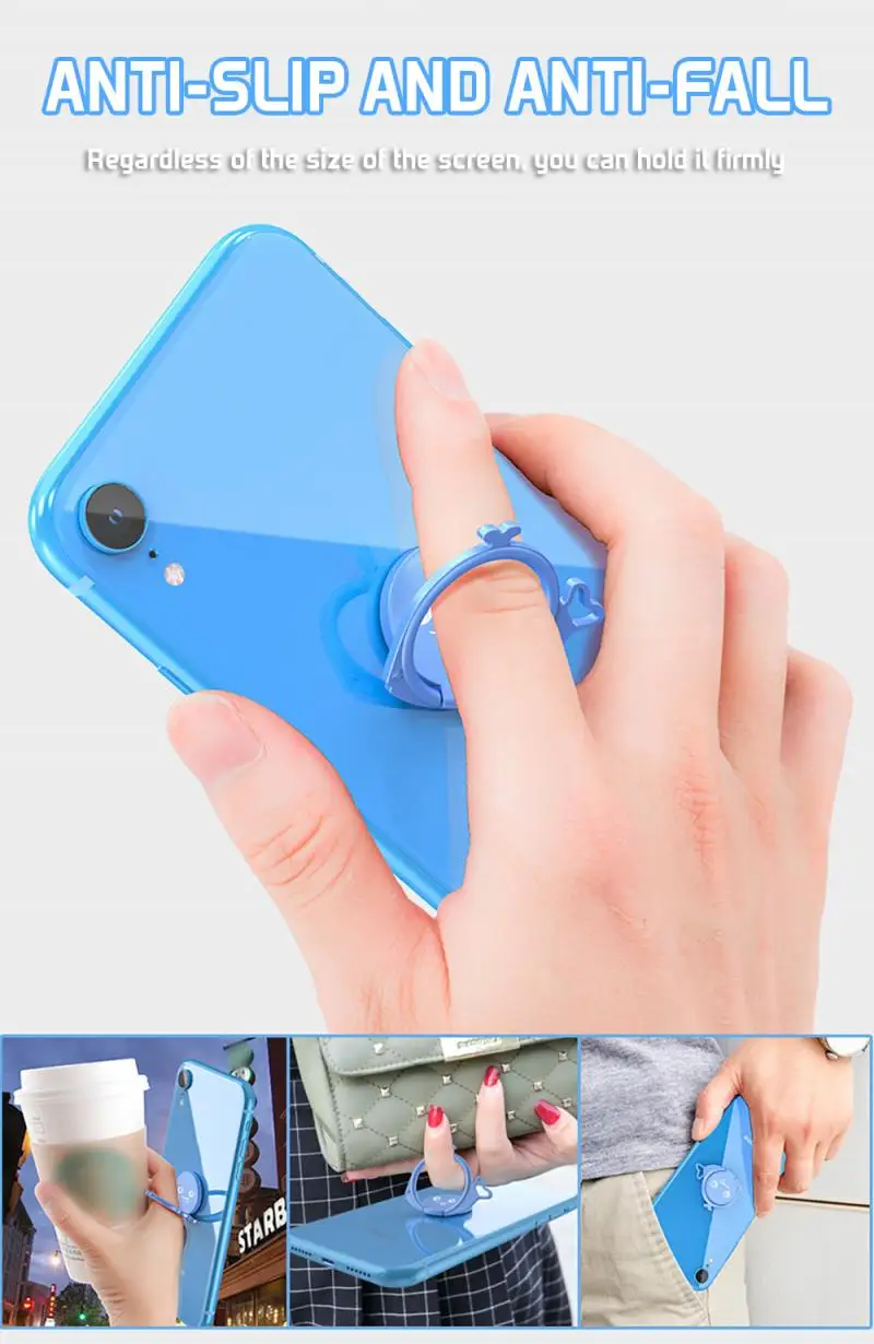 Новое покрытие магнитное кольцо кронштейн для сотового телефона держатель стенд