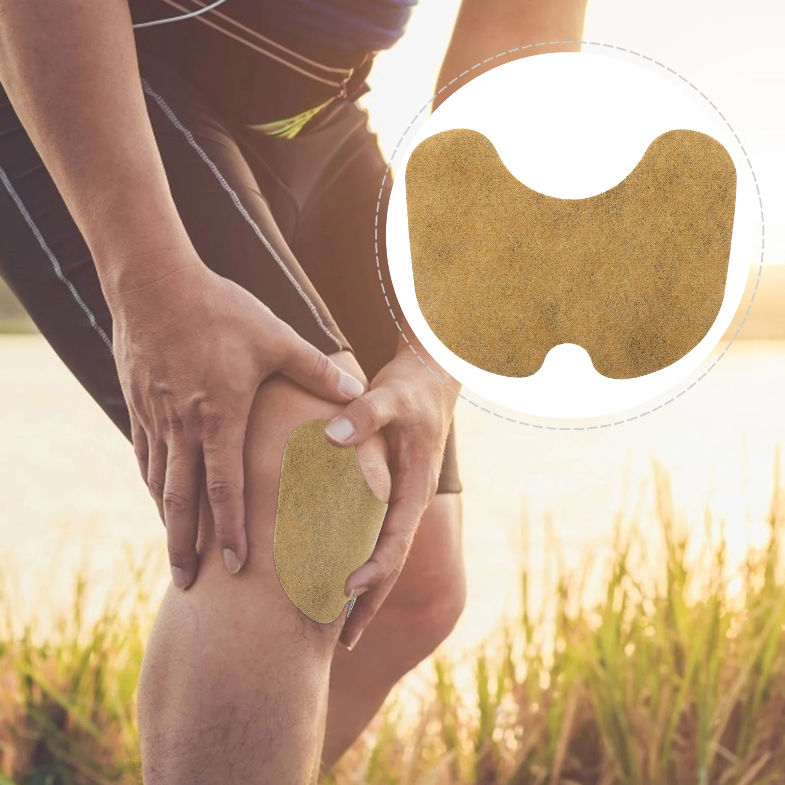 

2 Boxes Wormwood Extract Safe Knee Joint Plaster Pain Wormwood Pad Lumbar Patches