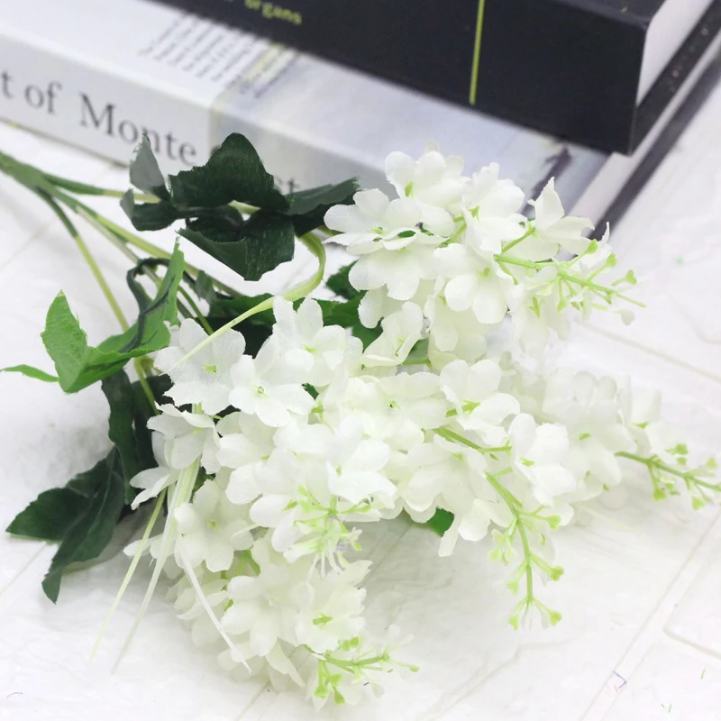 

Artificial Plastic Hyacinth Bonsai Fake Plant Flower Wedding Home Decor Garden Hotel Potted Artificial Fake Plastic Bonsai Plant